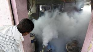 Nearly 10,400 cases of dengue and 1,100 of malaria were recorded in the state in 2019. Fogging can help prevent the disease(HT File photo (for representational purpose only)) Nearly 10,400 cases of dengue and 1,100 of malaria were recorded in the state in 2019. Fogging can help prevent the disease(HT File photo (for representational purpose only))