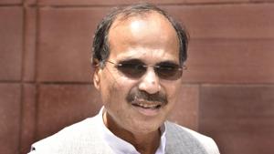 Leader of the Congress in Lok Sabha Adhir Ranjan Chowdhury said the Rajasthan episode has defeated the myth of BJP being unstoppable.(HT PHOTO) Leader of the Congress in Lok Sabha Adhir Ranjan Chowdhury said the Rajasthan episode has defeated the myth of BJP being unstoppable.(HT PHOTO)