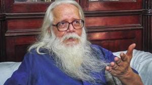 Former ISRO scientist Nambi Narayanan speaks to media, in Thiruvananthapuram.(PTI File Photo) Former ISRO scientist Nambi Narayanan speaks to media, in Thiruvananthapuram.(PTI File Photo)