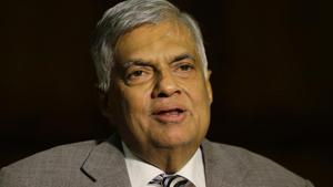 The police unit of the panel appointed by then president Sirisena has asked Ranil Wickremesinghe to appear before them on August 18.(AP) The police unit of the panel appointed by then president Sirisena has asked Ranil Wickremesinghe to appear before them on August 18.(AP)