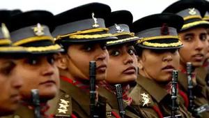 Female Indian Army officers march during the Army Day parade in New Delhi.(HT file photo) Female Indian Army officers march during the Army Day parade in New Delhi.(HT file photo)