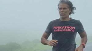 Milind Soman and rain on the hills, it doesn’t get better!(Instagram/@milindrunning) Milind Soman and rain on the hills, it doesn’t get better!(Instagram/@milindrunning)