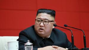 North Korean leader Kim Jong Un attends a political assembly meeting of the Central Committee of the Workers' Party of Korea.(via REUTERS) North Korean leader Kim Jong Un attends a political assembly meeting of the Central Committee of the Workers' Party of Korea.(via REUTERS)