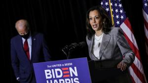 Harris came to the US as an immigrant from Tamil Nadu in India.(Reuters Photo) Harris came to the US as an immigrant from Tamil Nadu in India.(Reuters Photo)
