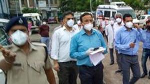 Joint secretary in the health ministry Lav Agarwal had been part of Central teams inspecting efficacy of containment measures in different states.(PTI Photo) Joint secretary in the health ministry Lav Agarwal had been part of Central teams inspecting efficacy of containment measures in different states.(PTI Photo)