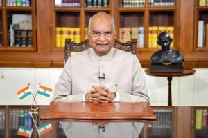 The President said that Diwali is also a festival of cleanliness, adding that one should honour mother nature by celebrating pollution-free, environment friendly and clean Diwali.(PTI) The President said that Diwali is also a festival of cleanliness, adding that one should honour mother nature by celebrating pollution-free, environment friendly and clean Diwali.(PTI)