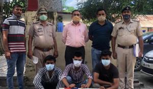 The accused in the police custody.(HT PHOTO) The accused in the police custody.(HT PHOTO)