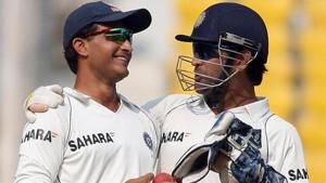 It was under Sourav Ganguly that MS Dhoni made his India debut.(Getty Images) It was under Sourav Ganguly that MS Dhoni made his India debut.(Getty Images)