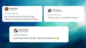 Harsh Goenka tweet prompted people to share various replies.(Twitter) Harsh Goenka tweet prompted people to share various replies.(Twitter)