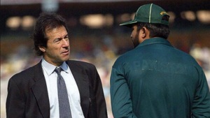 File image of Imran Khan, Inzamam-ul-Haq(Twitter))