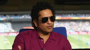 Sachin Tendulkar speaks to the media during the 2015 ICC Cricket World Cup match between South Africa and India at Melbourne Cricket Ground on February 22, 2015 in Melbourne, Australia.(Getty Images) Sachin Tendulkar speaks to the media during the 2015 ICC Cricket World Cup match between South Africa and India at Melbourne Cricket Ground on February 22, 2015 in Melbourne, Australia.(Getty Images)
