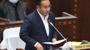 Sikkim Chief Minister Prem Singh Tamang.(twitter/@GolayPs) Sikkim Chief Minister Prem Singh Tamang.(twitter/@GolayPs)