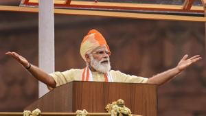 During his Independence Day speech, Prime PM Modi made it a point to stress as to how much India’s standing has grown overseas(PTI) During his Independence Day speech, Prime PM Modi made it a point to stress as to how much India’s standing has grown overseas(PTI)