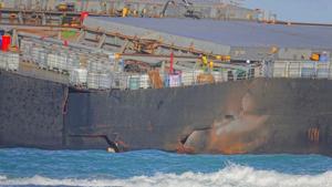 The vessel struck a coral reef on July 25, spilling about 1,000 tonnes of fuel oil and endangering corals, fish and other marine life in what some scientists have called the country’s worst ecological disaster.(Reuters Photo) The vessel struck a coral reef on July 25, spilling about 1,000 tonnes of fuel oil and endangering corals, fish and other marine life in what some scientists have called the country’s worst ecological disaster.(Reuters Photo)