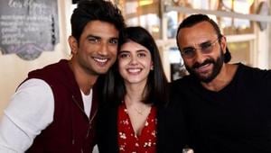 Sanjana Sanghi wished her Dil Bechara co-star Saif Ali Khan on his birthday. Sanjana Sanghi wished her Dil Bechara co-star Saif Ali Khan on his birthday.