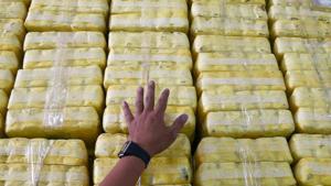 The DRI authorities seized 142.6 kgs of Mephedrone worth Rs 28.52 crore and 31 kgs of Ephedrine, also a banned drug, worth Rs 3.1 crore. Besides, about 250 kg of raw material worth Rs 50 crore, procured for manufacture of Mephedrone, was seized from the factory premises. (Image used for representation).(REUTERS PHOTO.) The DRI authorities seized 142.6 kgs of Mephedrone worth Rs 28.52 crore and 31 kgs of Ephedrine, also a banned drug, worth Rs 3.1 crore. Besides, about 250 kg of raw material worth Rs 50 crore, procured for manufacture of Mephedrone, was seized from the factory premises. (Image used for representation).(REUTERS PHOTO.)