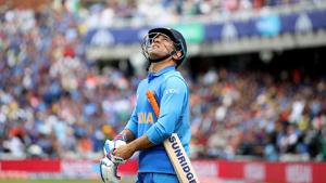 FIle image of MS Dhoni.(ICC via Getty Images) FIle image of MS Dhoni.(ICC via Getty Images)