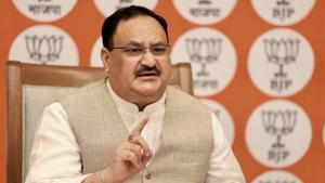 BJP president JP Nadda on Monday launched a scathing attack against former Congress chief and Wayanad MP Rahul Gandhi.(PTI PHOTO.) BJP president JP Nadda on Monday launched a scathing attack against former Congress chief and Wayanad MP Rahul Gandhi.(PTI PHOTO.)