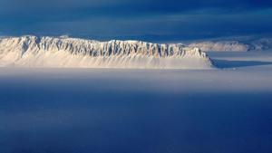 Eureka Sound on Ellesmere Island in the Canadian Arctic is seen in a NASA Operation IceBridge survey picture taken March 25, 2014.(REUTERS) Eureka Sound on Ellesmere Island in the Canadian Arctic is seen in a NASA Operation IceBridge survey picture taken March 25, 2014.(REUTERS)