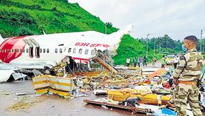 Local people living near the Kozhikode international airport were the first to begin rescuing passengers after an Air India Express flight crashed on August 7.(ANI) Local people living near the Kozhikode international airport were the first to begin rescuing passengers after an Air India Express flight crashed on August 7.(ANI)