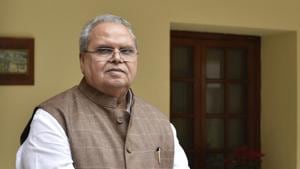 Satya Pal Malik, who has been transferred to and appointed as the Governor of Meghalaya, is seen in this file photo.(Sanjeev Verma/HT Photo) Satya Pal Malik, who has been transferred to and appointed as the Governor of Meghalaya, is seen in this file photo.(Sanjeev Verma/HT Photo)