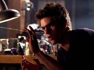 Andrew Garfield as Peter Parker in a still from The Amazing Spider-Man. Andrew Garfield as Peter Parker in a still from The Amazing Spider-Man.
