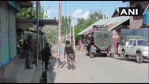One militant was killed in an encounter with security forces in Shopian district of South Kashmir, August 19, 2020.(ANI) One militant was killed in an encounter with security forces in Shopian district of South Kashmir, August 19, 2020.(ANI)