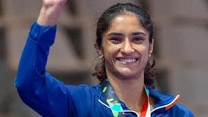 File image of Vinesh Phogat.(File) File image of Vinesh Phogat.(File)
