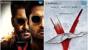 V stars Nani, Sudheer Babu, Nivetha Thomas and Aditi Rao Hydari in prominent roles. V stars Nani, Sudheer Babu, Nivetha Thomas and Aditi Rao Hydari in prominent roles.