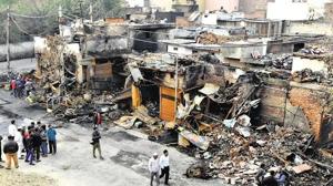 53 people were killed and 400 injured in the violence in north-east Delhi, which started on February 23 on a two-kilometre stretch connecting Jafrabad and Maujpur.(Sonu Mehta/HT Photo) 53 people were killed and 400 injured in the violence in north-east Delhi, which started on February 23 on a two-kilometre stretch connecting Jafrabad and Maujpur.(Sonu Mehta/HT Photo)