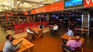While business is gradually picking up, owners say the sale of liquor in restaurants will help them make up for their losses.(Amal KS/HT Photo) While business is gradually picking up, owners say the sale of liquor in restaurants will help them make up for their losses.(Amal KS/HT Photo)