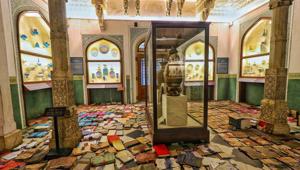Jaipur: Documents of records kept for drying on a floor after rain water entered the historic Albert Hall museum, in Jaipur, Tuesday, Aug 18, 2020. The rain water entered the basement of the museum and an old mummy preserved in a box had to be taken out to a safe place.(PTI) Jaipur: Documents of records kept for drying on a floor after rain water entered the historic Albert Hall museum, in Jaipur, Tuesday, Aug 18, 2020. The rain water entered the basement of the museum and an old mummy preserved in a box had to be taken out to a safe place.(PTI)