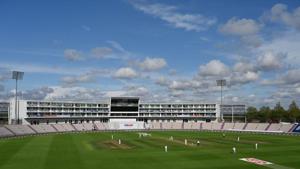 Cricket - Second Test - England v Pakistan - Ageas Bowl, Southampton, Britain - August 17, 2020 General view during the match, as play resumes behind closed doors following the outbreak of the coronavirus disease(REUTERS) Cricket - Second Test - England v Pakistan - Ageas Bowl, Southampton, Britain - August 17, 2020 General view during the match, as play resumes behind closed doors following the outbreak of the coronavirus disease(REUTERS)