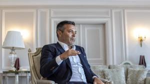 Leeds owner Andrea Radrizzani .(AP) Leeds owner Andrea Radrizzani .(AP)