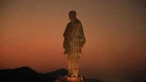 A view of the memorial to the ‘Iron Man of India’ Sardar Vallabhai Patel.(HT Photo) A view of the memorial to the ‘Iron Man of India’ Sardar Vallabhai Patel.(HT Photo)