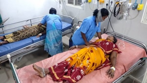 Putalapattu Sub Inspector, Chittoor District informed that the gas has been contained at the dairy.(ANI/Twitter) Putalapattu Sub Inspector, Chittoor District informed that the gas has been contained at the dairy.(ANI/Twitter)