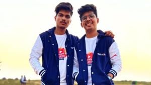 The duo, named Ritik Jain and Jash Dhokha, play games live together on the channel and keep entertaining their fans with engaging commentary.(Digpu) The duo, named Ritik Jain and Jash Dhokha, play games live together on the channel and keep entertaining their fans with engaging commentary.(Digpu)
