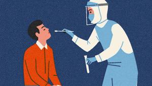 The ICMR study pointed out that whether the risk of aerosol generation was similar to swab collection. (Representational Image)(Unsplash) The ICMR study pointed out that whether the risk of aerosol generation was similar to swab collection. (Representational Image)(Unsplash)