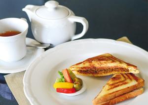 The keema ghotala toastie in Sea Lounge, Taj Mahal Hotel, is inspired by the Mumbai street dish of keema with scrambled egg The keema ghotala toastie in Sea Lounge, Taj Mahal Hotel, is inspired by the Mumbai street dish of keema with scrambled egg