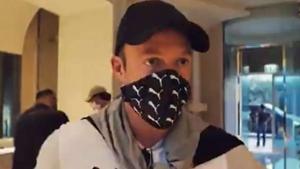 AB de Villiers after landing in Dubai for IPL 2020(screengrab) AB de Villiers after landing in Dubai for IPL 2020(screengrab)