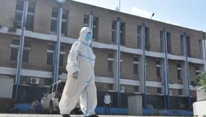 The Bihar government is stressing on infection control after many doctors died during the Covid-19 pandemic.(HT PHOTO) The Bihar government is stressing on infection control after many doctors died during the Covid-19 pandemic.(HT PHOTO)