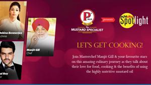 <p>Know all about the benefits of cooking with the highly nutritive mustard oil from Chef Manjit Gill as actors Debina Bonnerjee and Vipul Roy join him for this special session of HT City Spotlight. Chef Gill cooks delicious fluffy pancakes using mustard oil much to the delight of Debina and Vipul. Also on the agenda for this special webinar are healthy meals, love for eating and much more.</p>