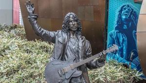The statue at the Museum of Pop Culture was commissioned by his wife, Vicky Cornell.(Instagram) The statue at the Museum of Pop Culture was commissioned by his wife, Vicky Cornell.(Instagram)