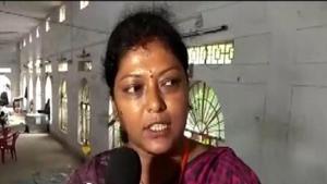 Tripura BJP legislator Mimi Majumder.(ANI) Tripura BJP legislator Mimi Majumder.(ANI)