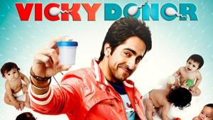 Ayushmann Khurrana in a still from Vicky Donor. Ayushmann Khurrana in a still from Vicky Donor.