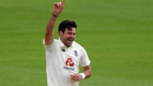 James Anderson claimed the 29th five-wicket-haul of his Test career(ICC Images) James Anderson claimed the 29th five-wicket-haul of his Test career(ICC Images)