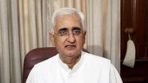 Salman Khurshid’s remarks assume significance as they come just ahead of the meeting of the Congress Working Committee (CWC), the party’s highest decision making body, which is likely to deliberate on the leadership issue that is in the spotlight with Sonia Gandhi completing a year as interim chief.(PTI photo)