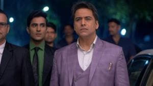 Sachin Tyagi on the sets of Yeh Rishta Kya Kehlata Hai. Sachin Tyagi on the sets of Yeh Rishta Kya Kehlata Hai.
