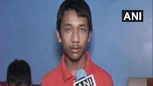 Baldeep Ningthoujam, class 9 student from Imphal who developed ‘Coroboi’.(ANI) Baldeep Ningthoujam, class 9 student from Imphal who developed ‘Coroboi’.(ANI)