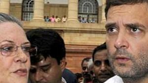 Congress president Sonia Gandhi and vice-president Rahul Gandhi.(HT Photo/Sonu Mehta) Congress president Sonia Gandhi and vice-president Rahul Gandhi.(HT Photo/Sonu Mehta)